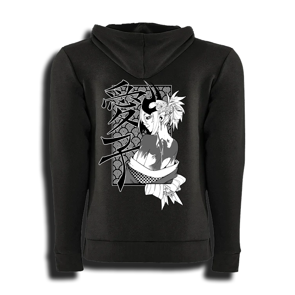 LessDraws | Aiko crow - Hoodie