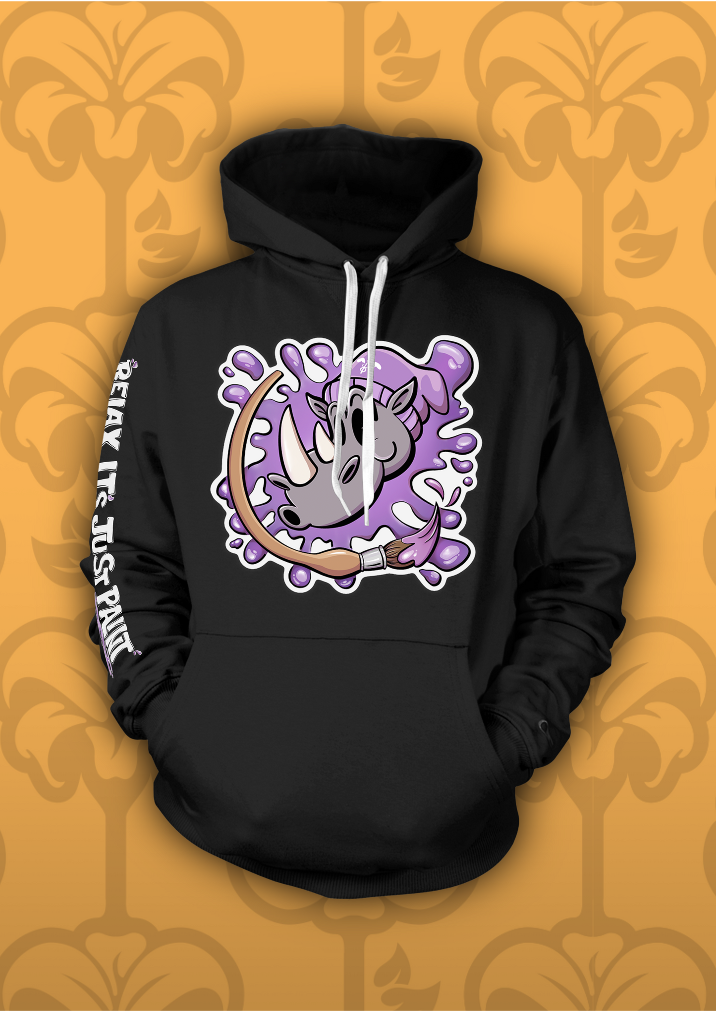 Dr. Rhino | It's Just Paint - Pullover Hoodie