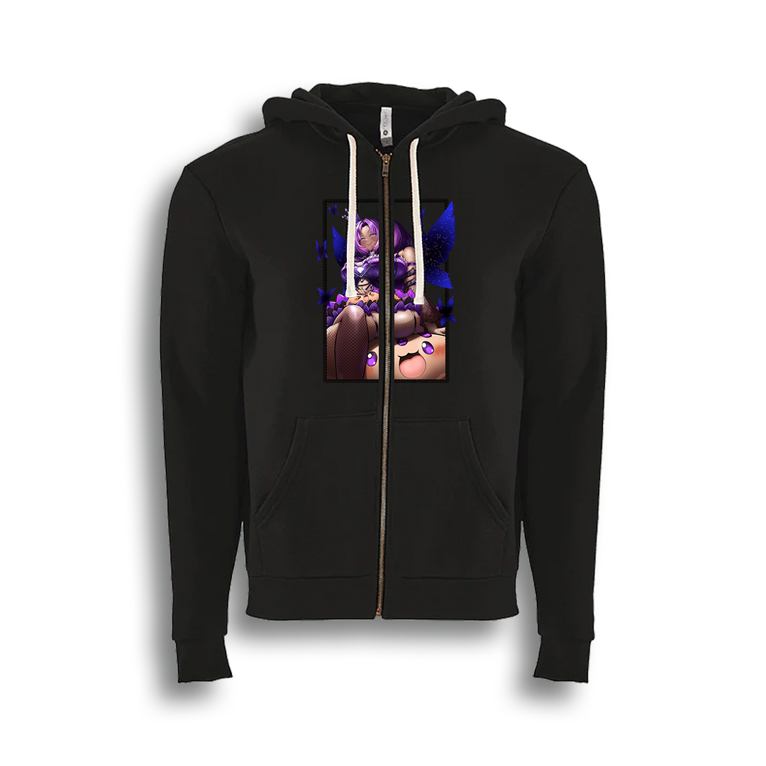 ChaCha | Fairy Goth Mama - Zip Up Hoodie