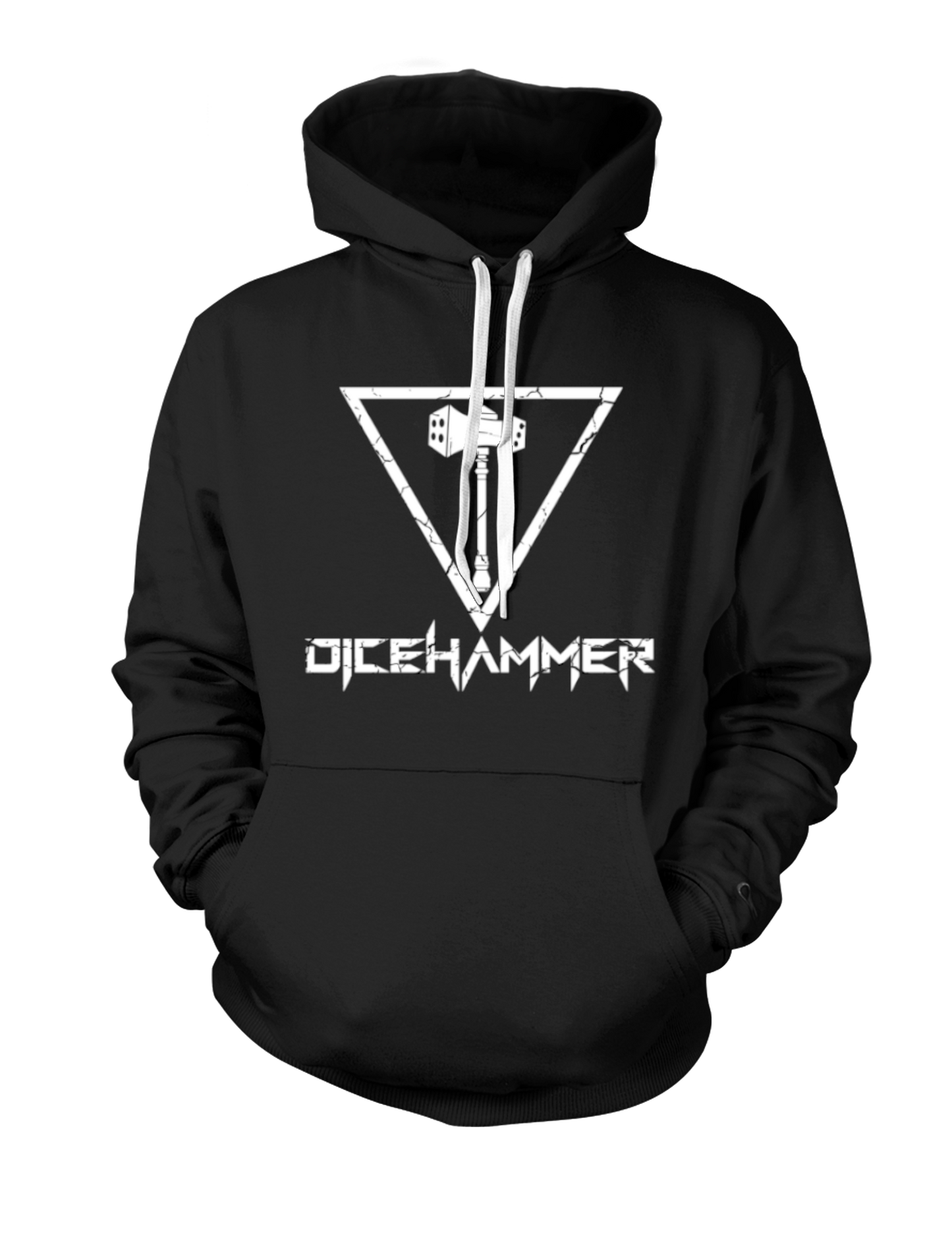 Dicehammer | Triangle Logo - Pullover Hoodie