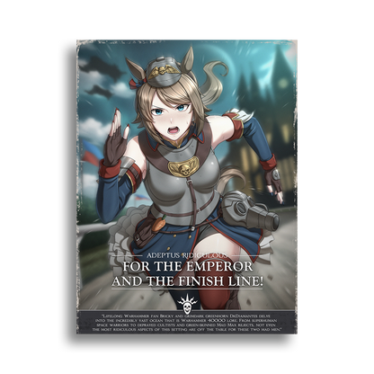 Adeptus Ridiculous | Finish Line - 2025 Art Print