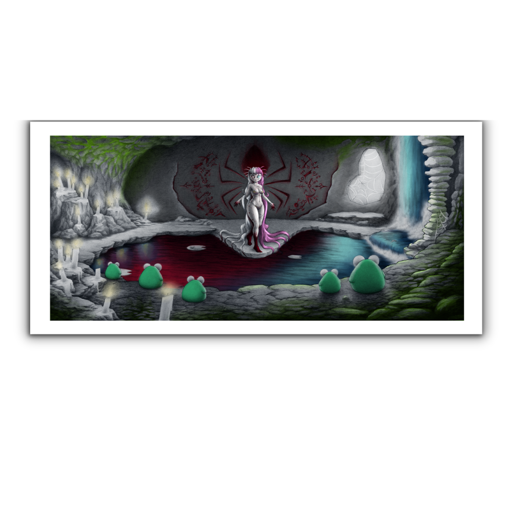 FroggyPhD | The Spiders Origin Art Print  - Bundle