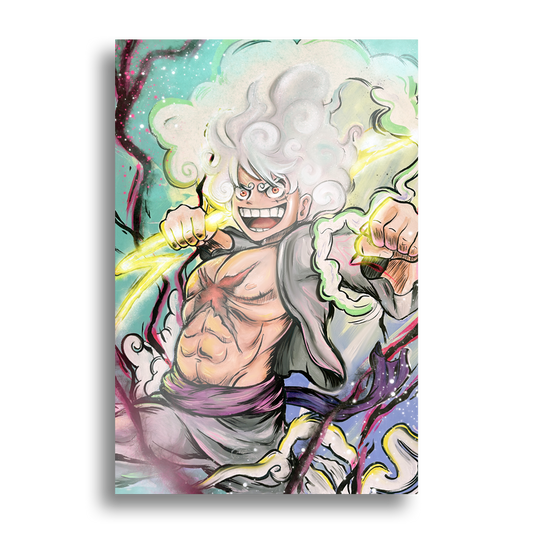Suto x TwitchCon | Gear 5 Luffy - Art Print