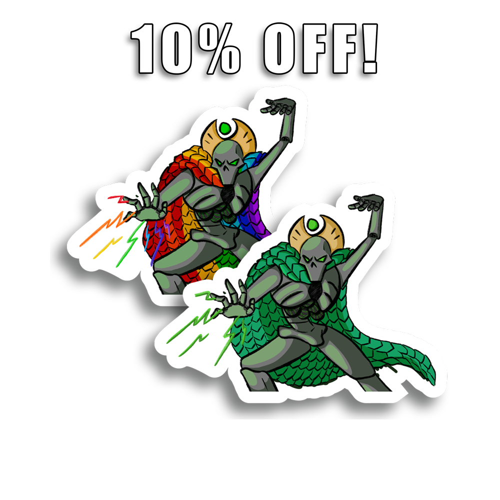 Numbskulls | Necron Magic - Sticker