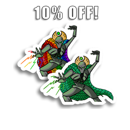 Numbskulls | Necron Magic - Sticker