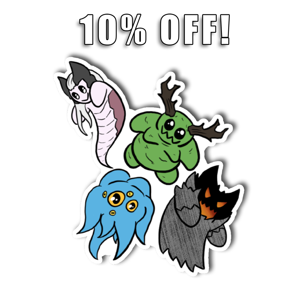 Numbskulls | Chibi Chaos - Sticker