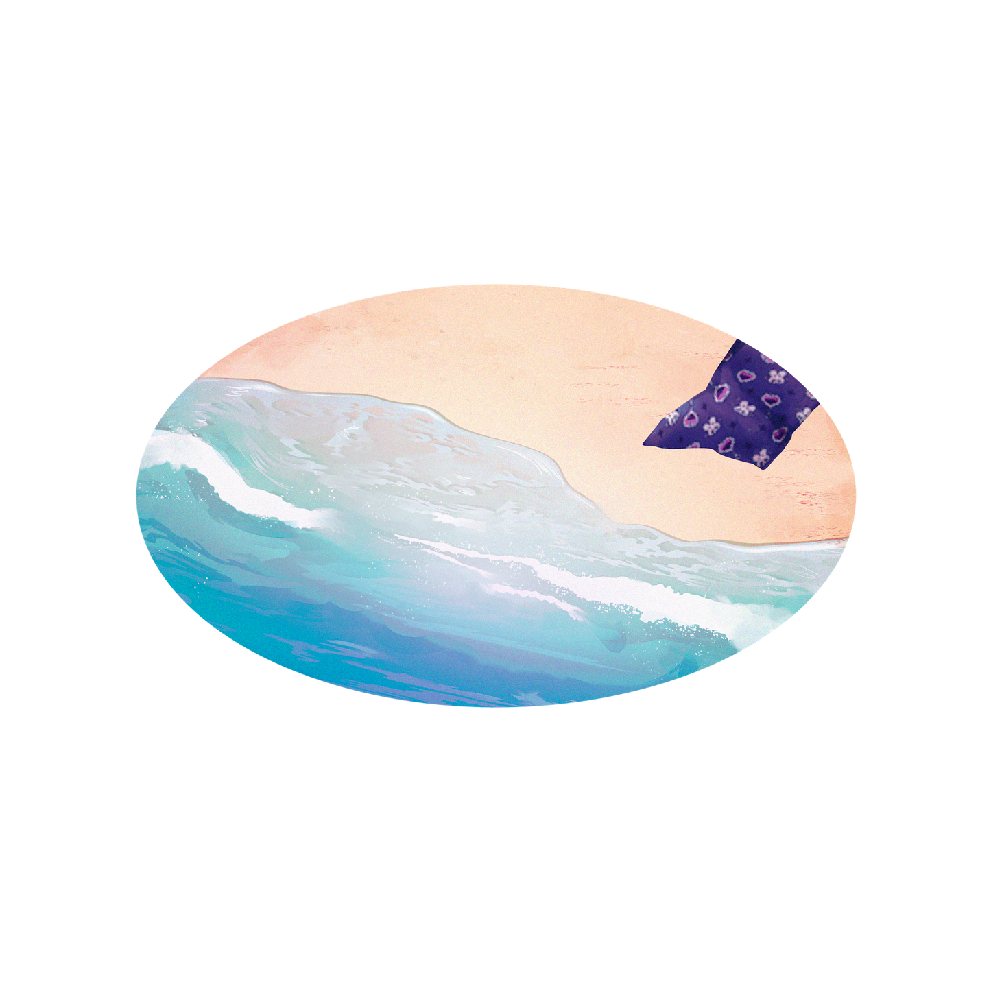 CottonTail | Beach Acrylic Standee - Acrylic Standee