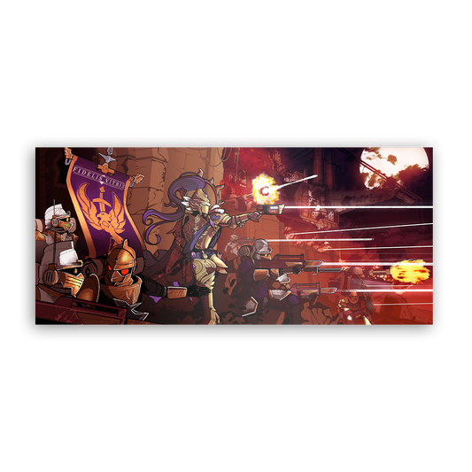 Aurelia Tempris | Trial By Fire - Art print