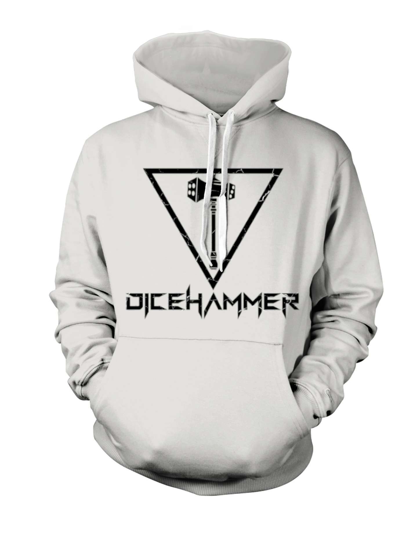 Dicehammer | Triangle Logo - Pullover Hoodie