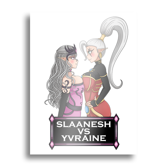 Easty | Slaanesh Vs Yvraine - Art Print